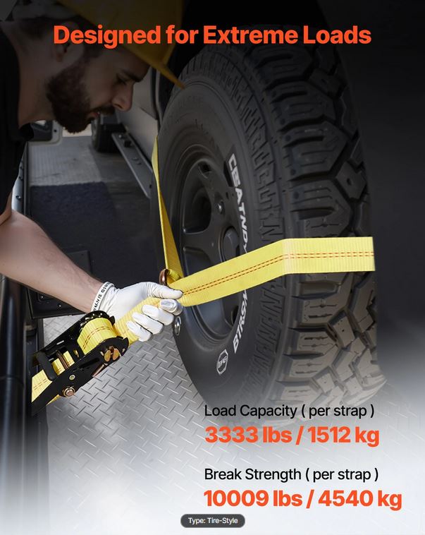 Car carrier straps - photo 3