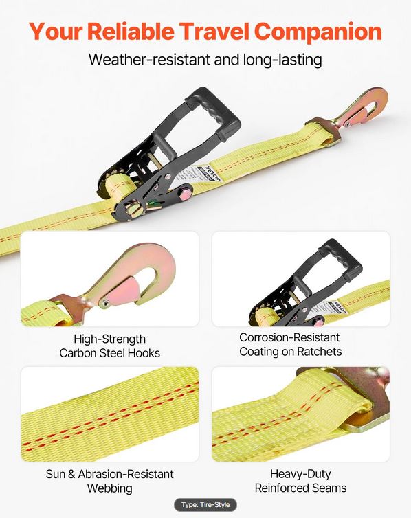 Car carrier straps - photo 5