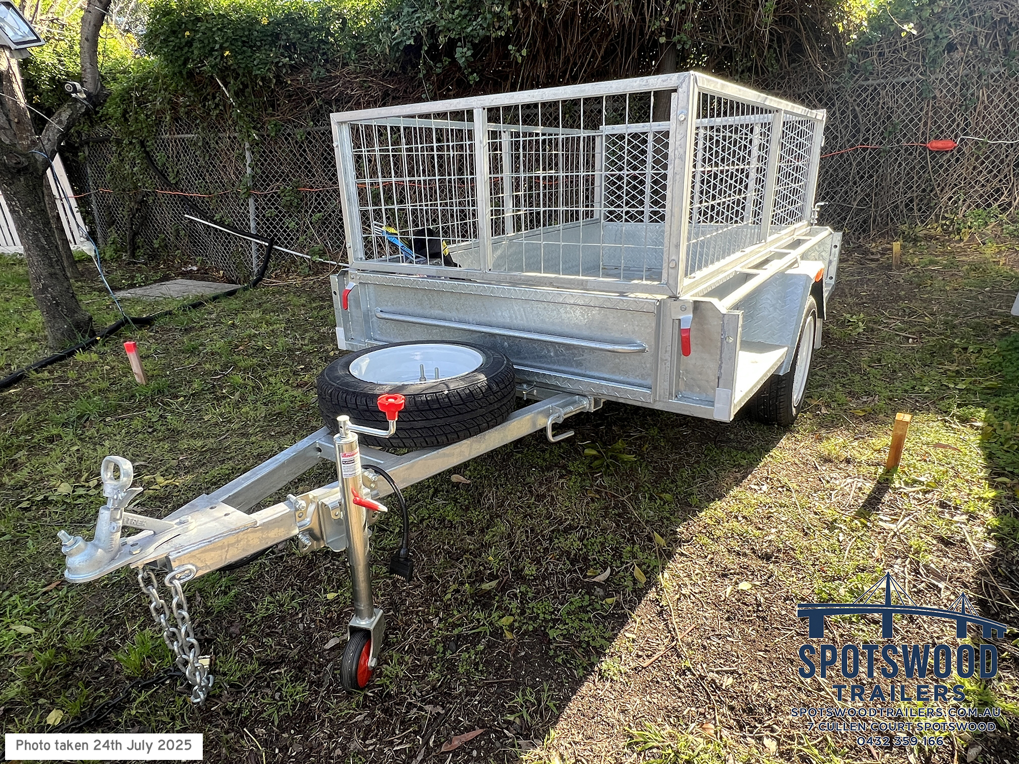 7x4 Cage Trailer